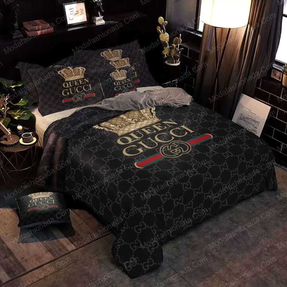 Gucci Fashion Brands 1 Bedding Set Gucci Fashion Brands 1 Bedding Set – Duvet Cover – 3D New Luxury – Twin Full Queen King Size Comforter Cover