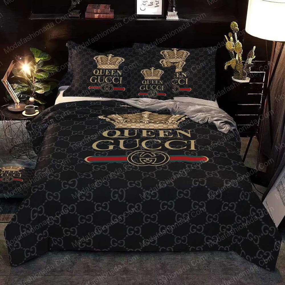 Gucci Fashion Brands 1 Bedding Set Gucci Fashion Brands 1 Bedding Set – Duvet Cover – 3D New Luxury – Twin Full Queen King Size Comforter Cover