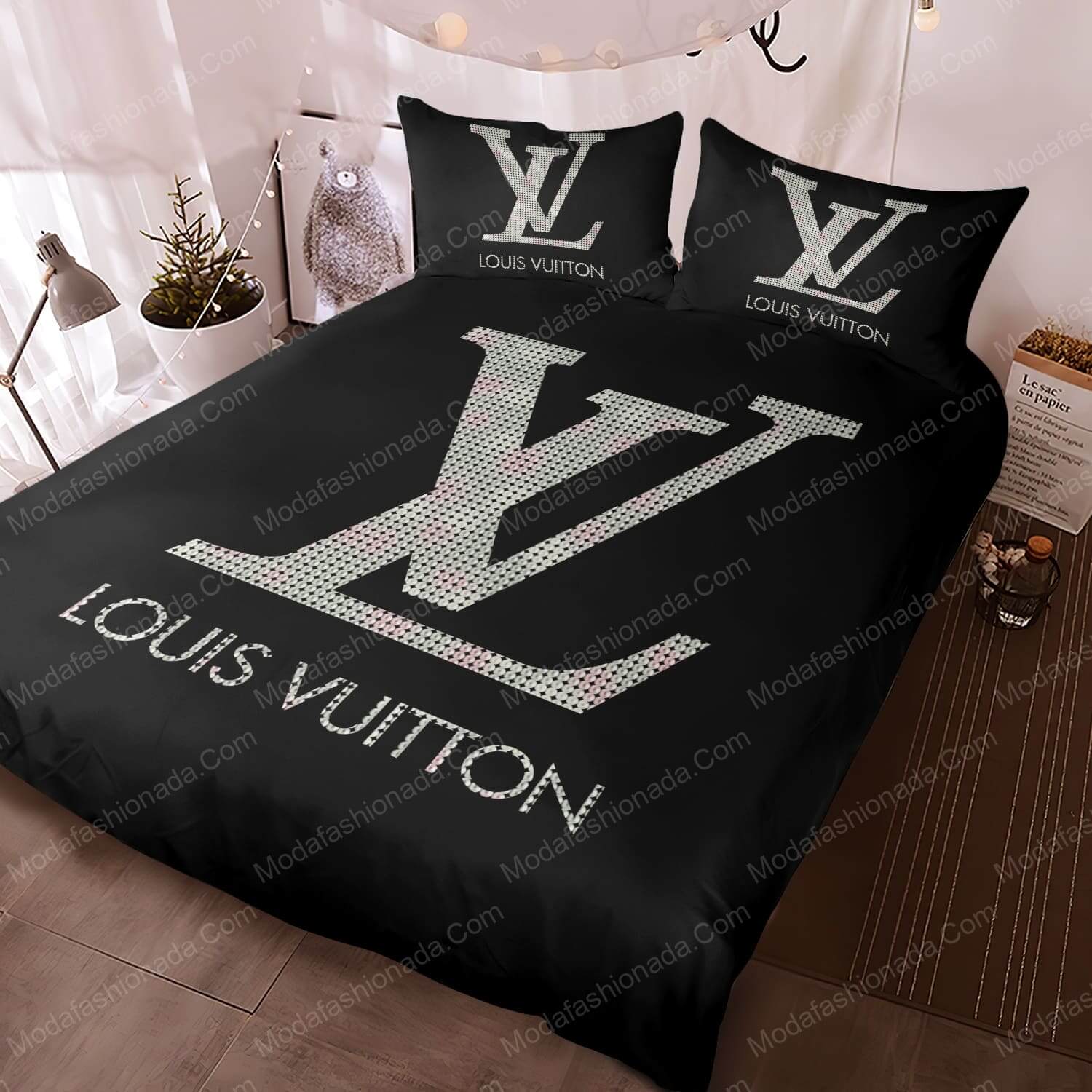 Louis Vuitton Brands 13 Bedding Set - Modafashionada.Com Louis Vuitton Brands 13 Bedding Set - Modafashionada.Com
