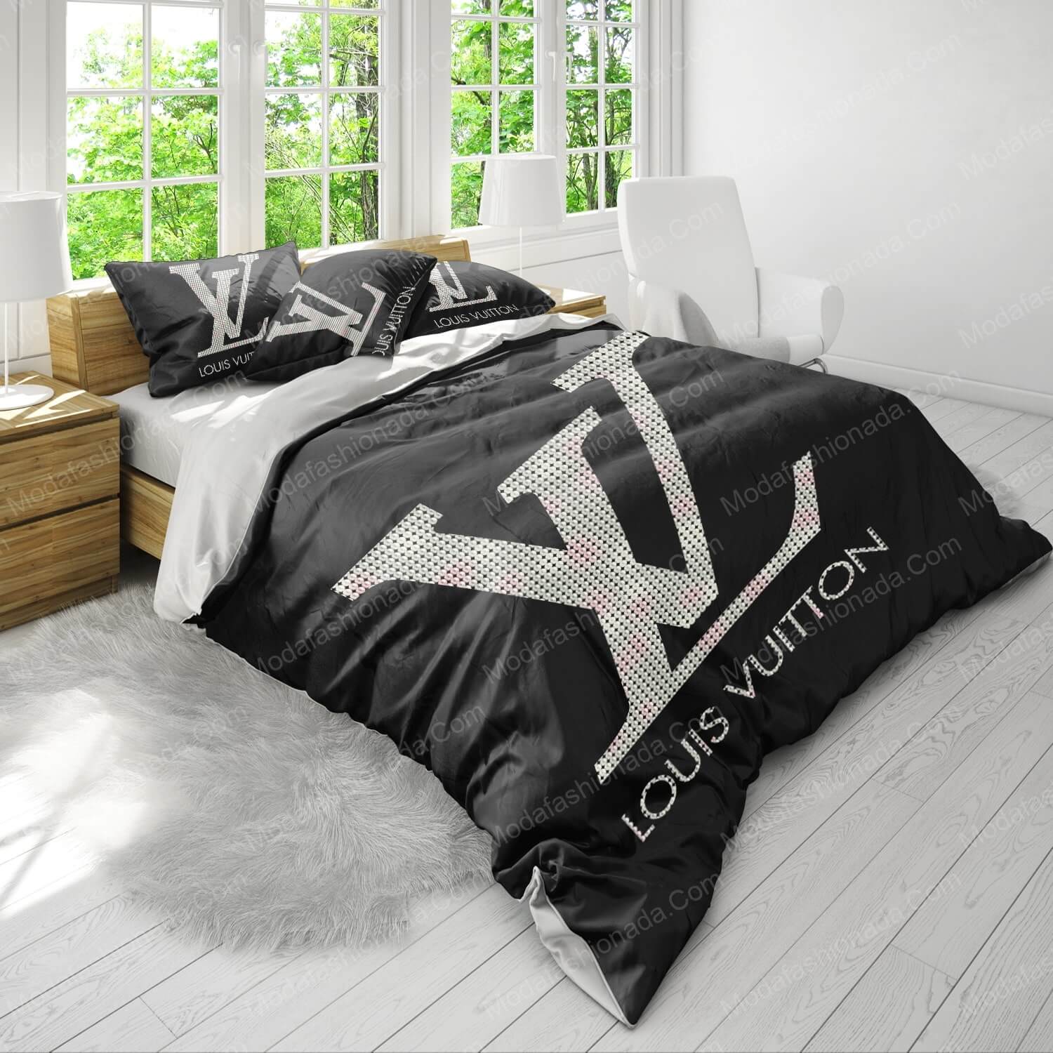 Louis Vuitton Brands 13 Bedding Set - Modafashionada.Com Louis Vuitton Brands 13 Bedding Set - Modafashionada.Com