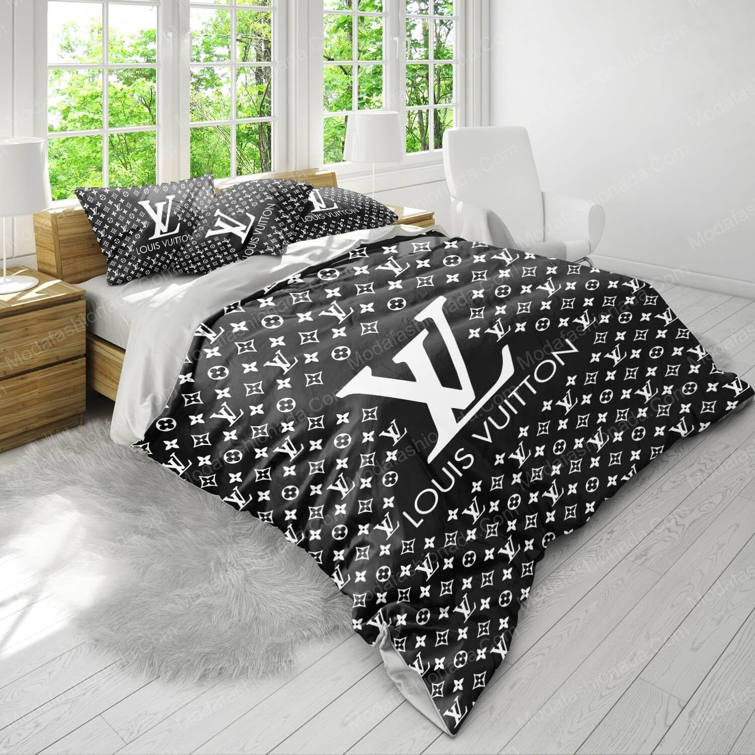 Louis Vuitton Brands 5 Bedding Set - Modafashionada.Com Louis Vuitton Brands 5 Bedding Set - Modafashionada.Com