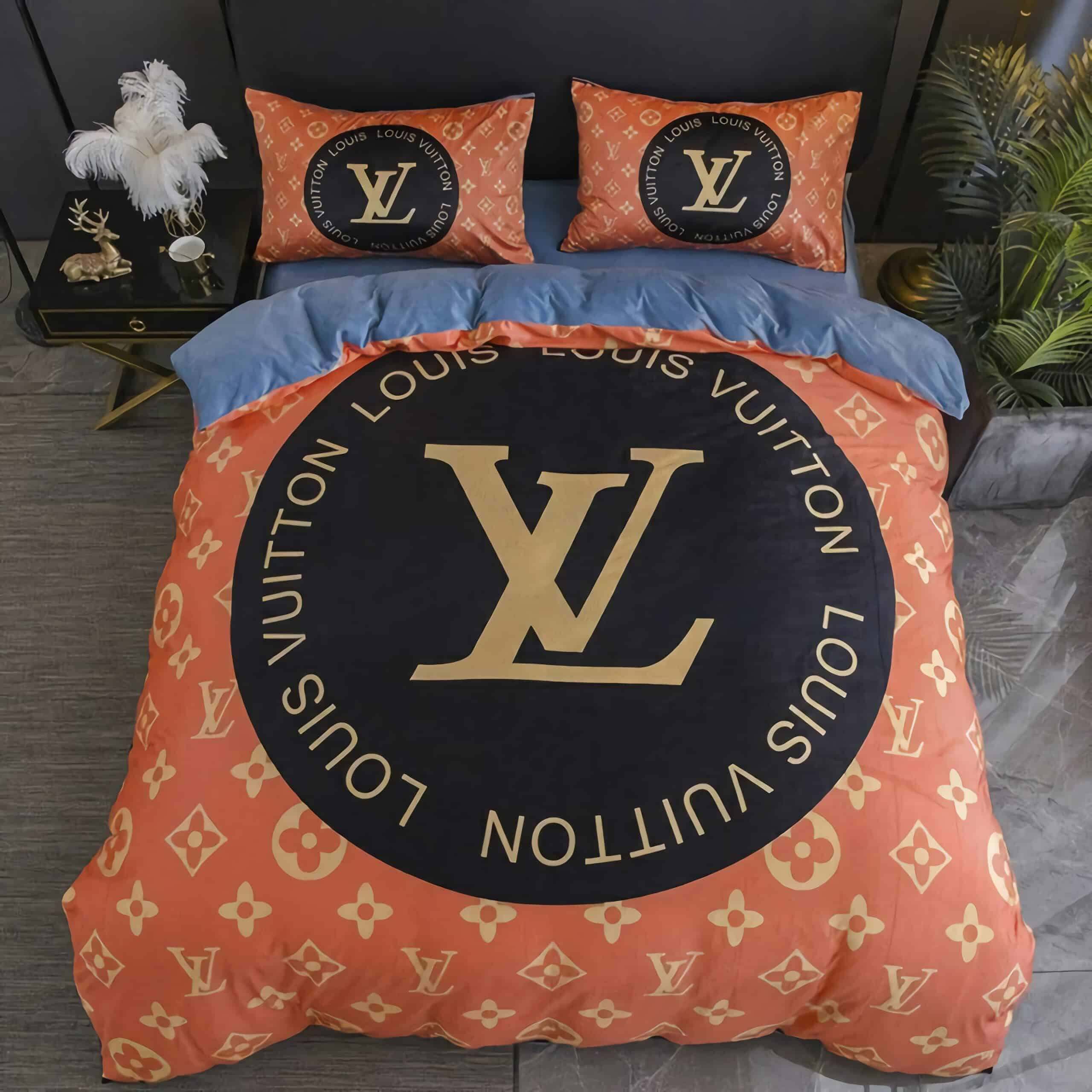 Louis Vuitton Luxury Brands 28 Bedding Set – Duvet Cover – 3D New Luxury – Twin Full Queen King Size Comforter Cover