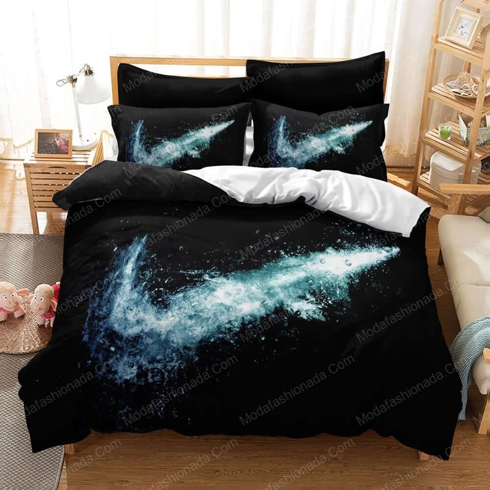 Nike Logo Luxury Brands 6 Bedding Set – Duvet Cover – 3D New Luxury – Twin Full Queen King Size Comforter Cover