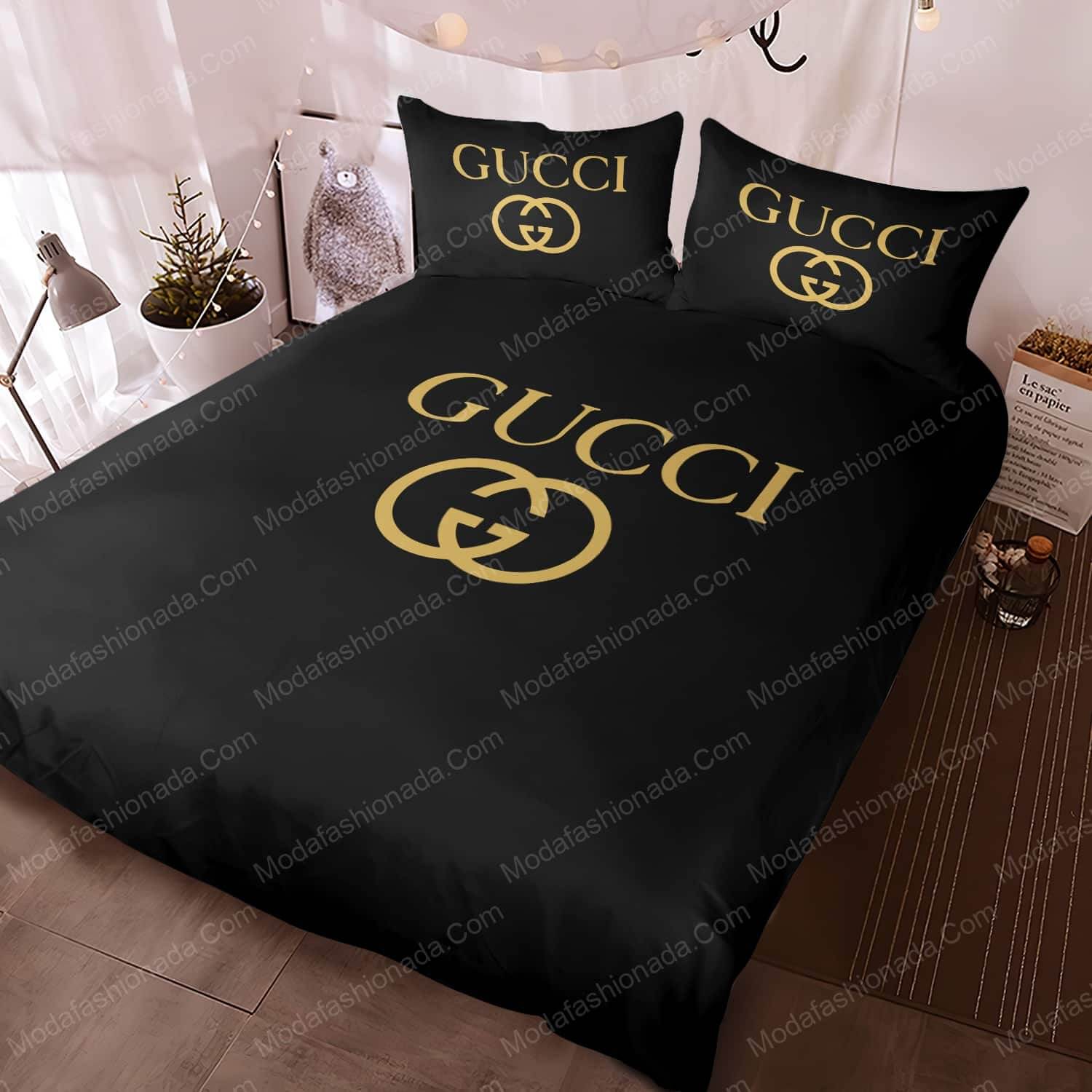 Luxury Gucci Logo Fashion Brands 24 Bedding Set - Modafashionada.Com Luxury Gucci Logo Fashion Brands 24 Bedding Set - Modafashionada.Com