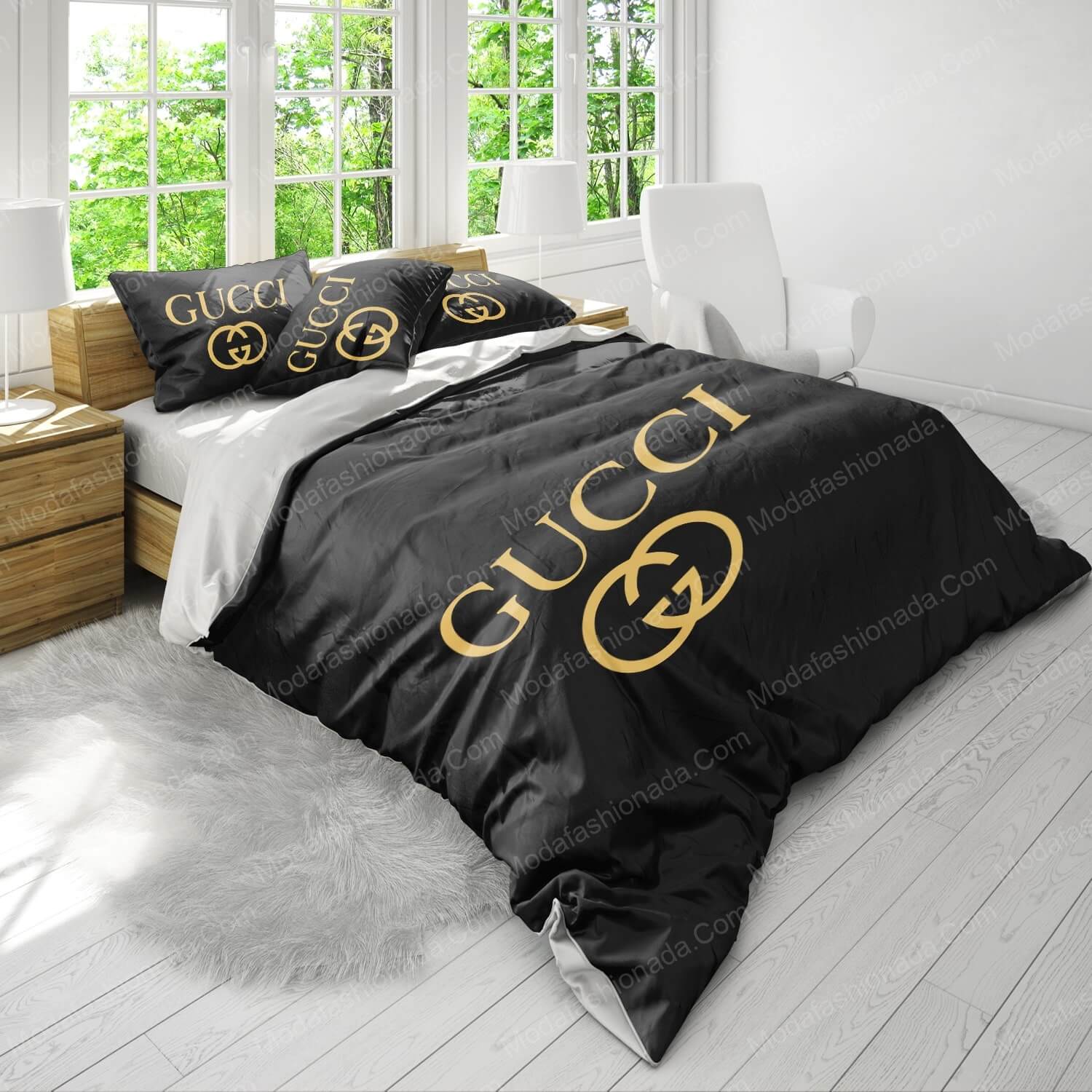 Luxury Gucci Logo Fashion Brands 24 Bedding Set - Modafashionada.Com Luxury Gucci Logo Fashion Brands 24 Bedding Set - Modafashionada.Com