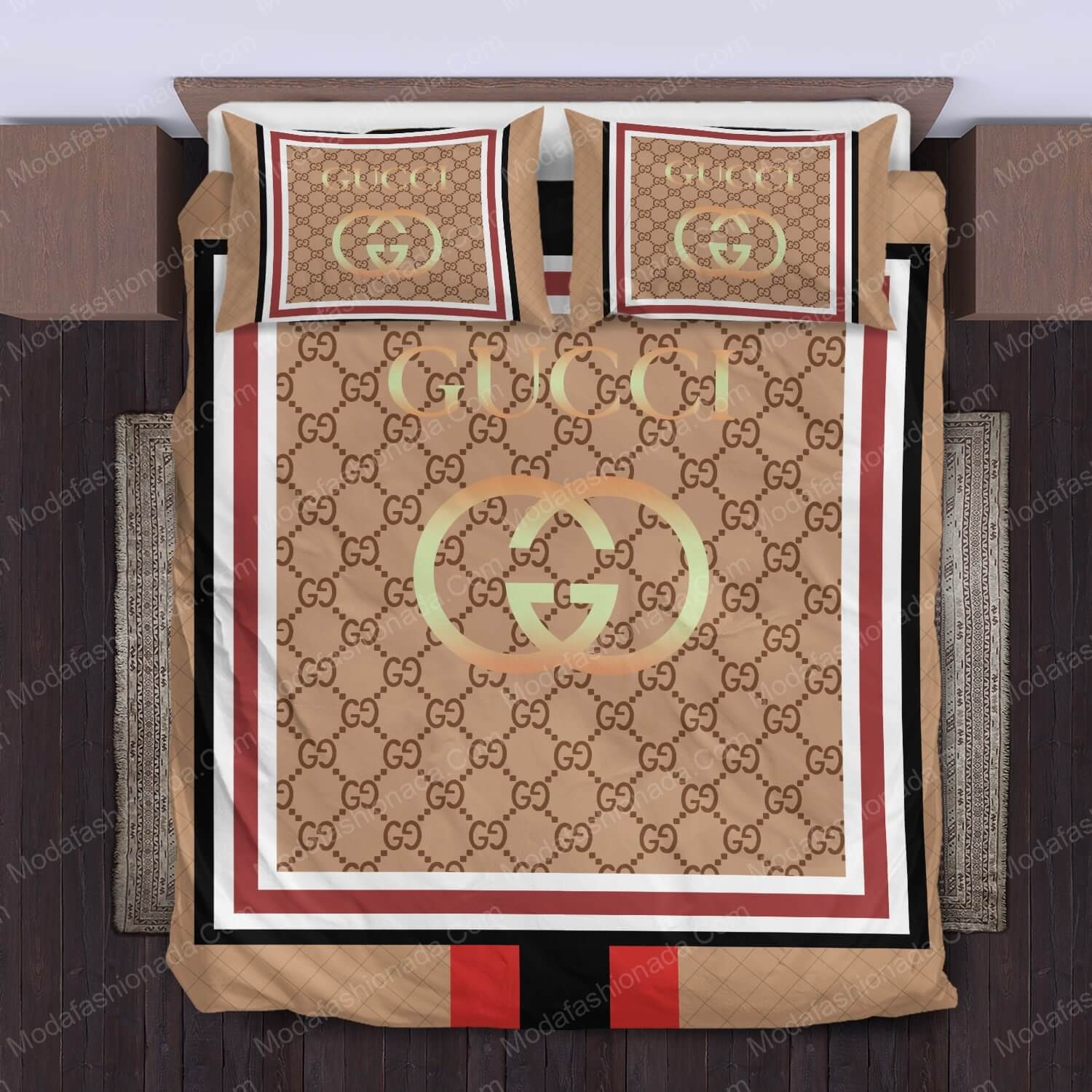 Luxury Gucci Logo Fashion Brands 26 Bedding Set - Modafashionada.Com Luxury Gucci Logo Fashion Brands 26 Bedding Set - Modafashionada.Com