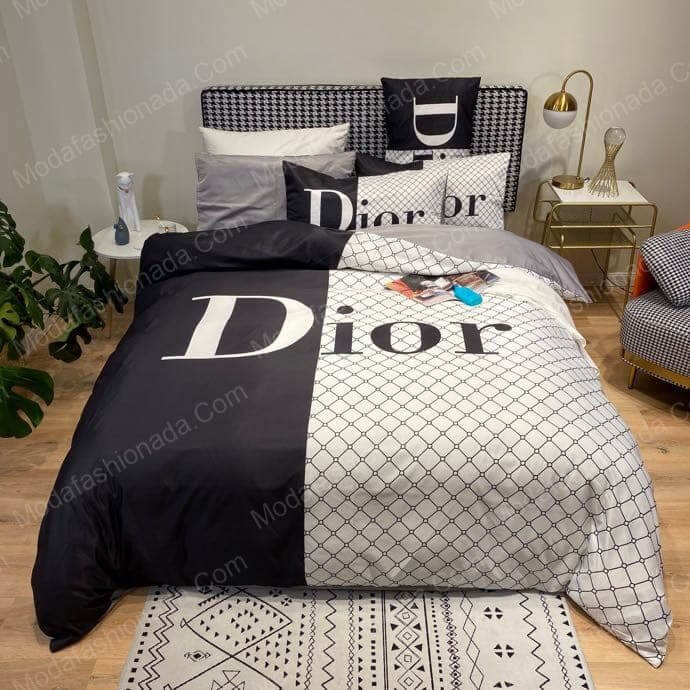 Christian Dior Logo Brands 2 Bedding Set