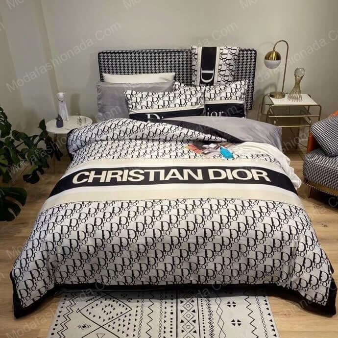 Christian Dior Logo Brands 9 Bedding Set