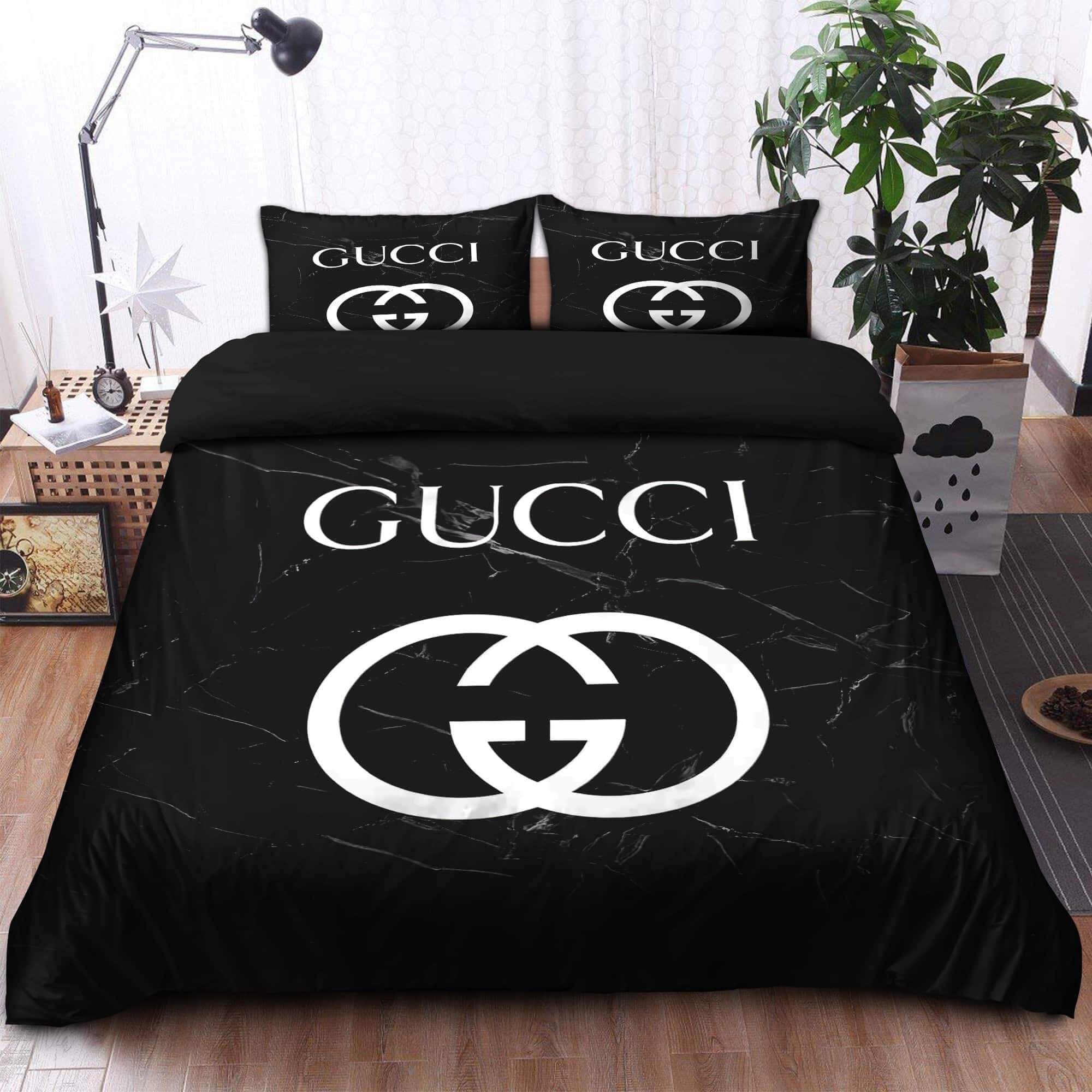 Gucci Black Marble Marmor Bedding Sets Gucci Black Marble Marmor Bedding Sets