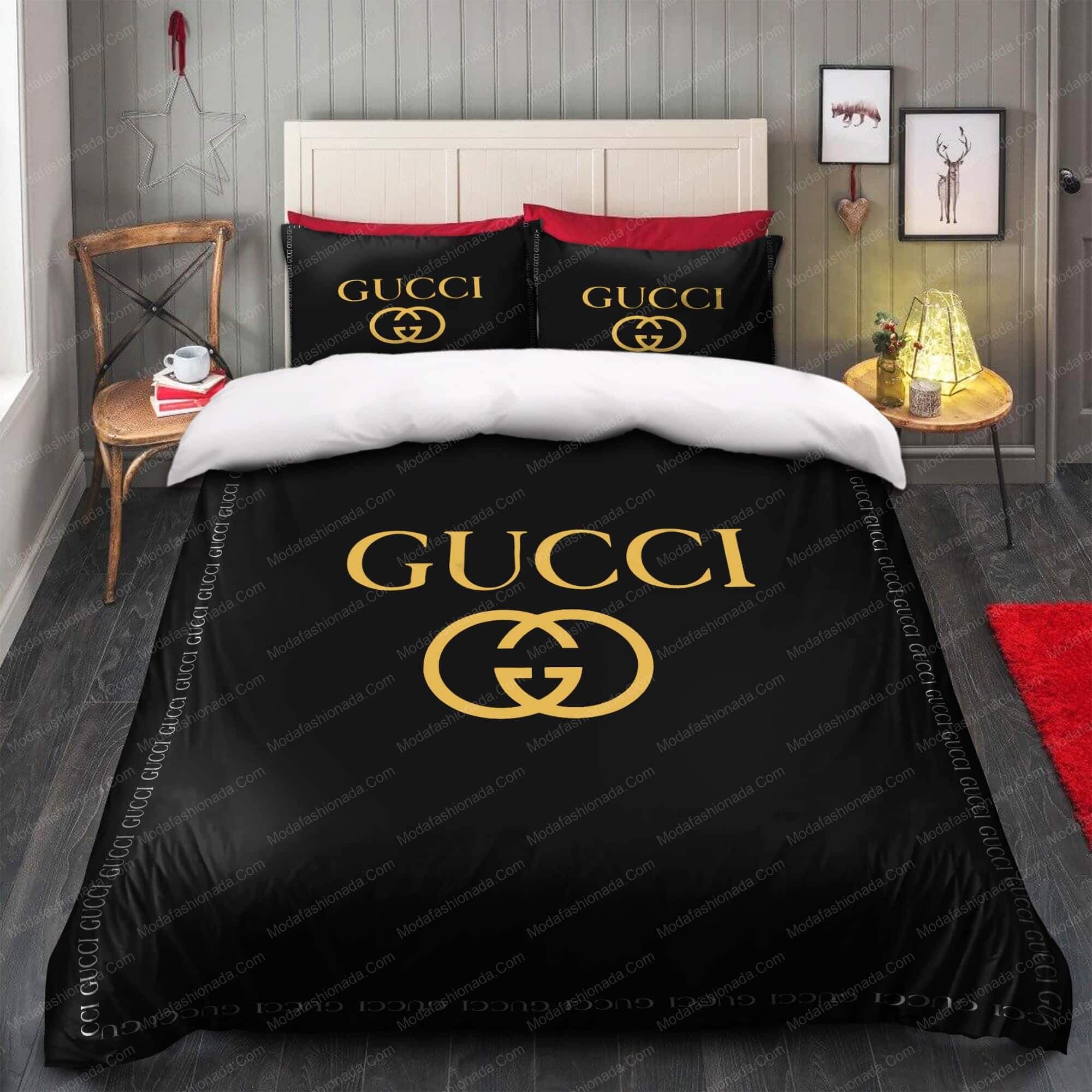 Black Gucci Bedding Sets Black Gucci Bedding Sets