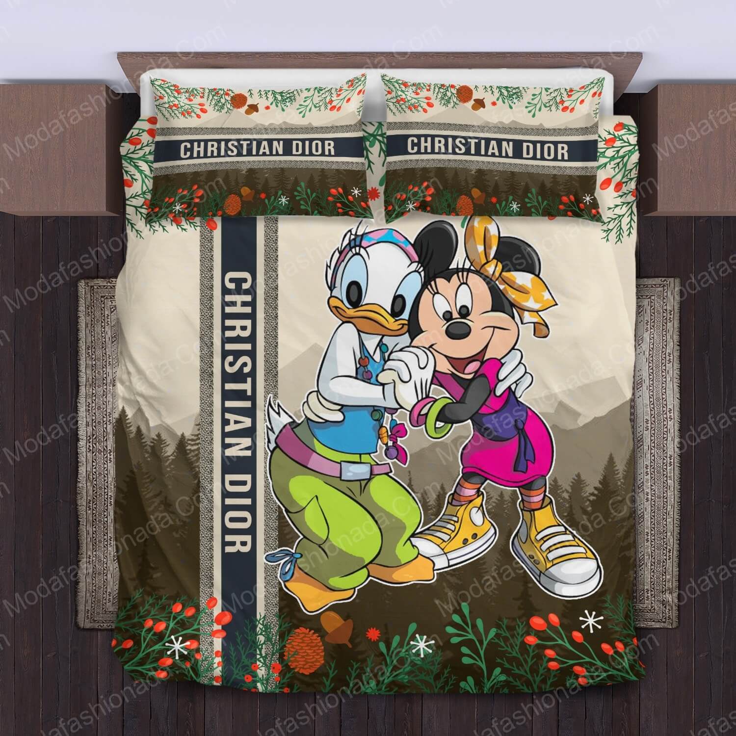 Christian Dior Christmas Bedding Sets