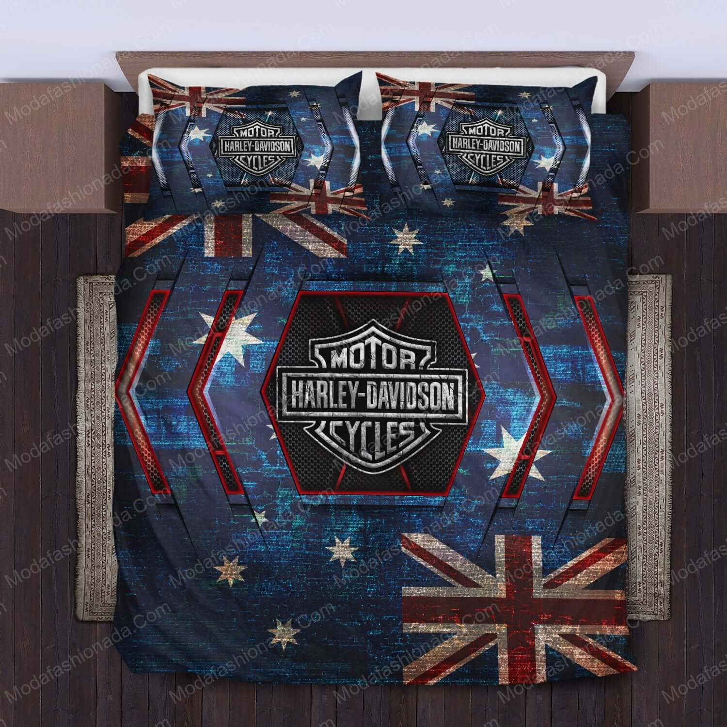 Harley Davidson Australia Bed Sets Bedding Sets - Modafashionada.Com