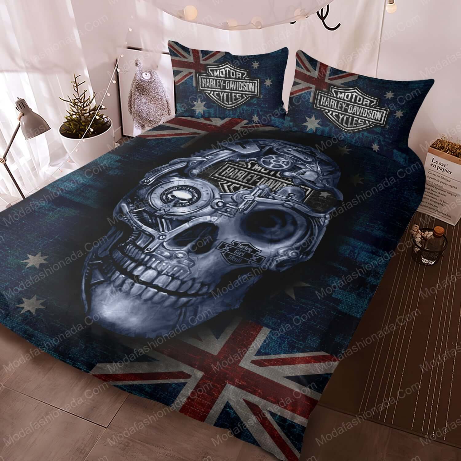 Harley-Davidson Australia Flag Bedding Sets Bedding Sets - Modafashionada.Com Harley-Davidson Australia Flag Bedding Sets Bedding Sets - Modafashionada.Com