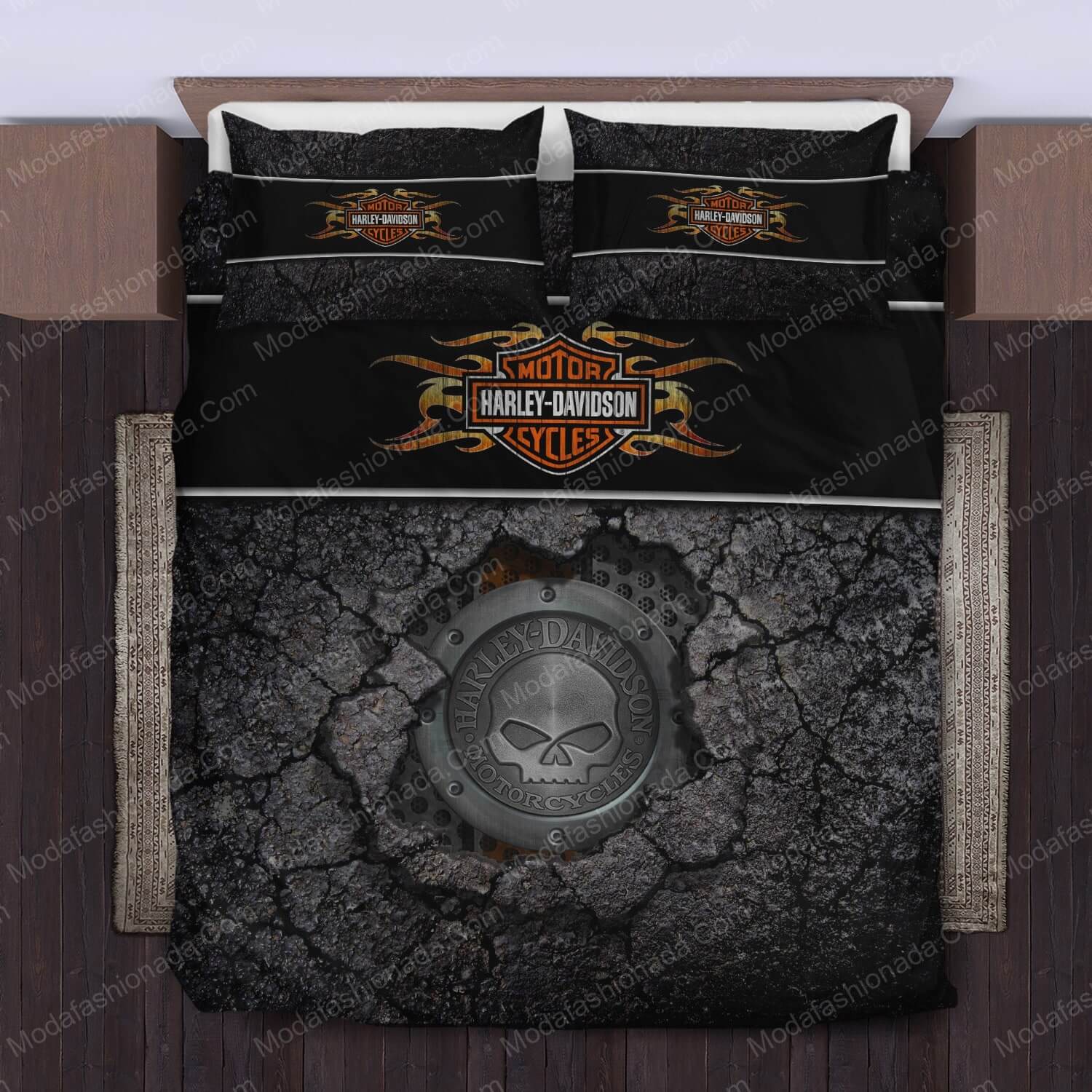 Harley-Davidsons Biker Bedding Sets - Modafashionada.Com