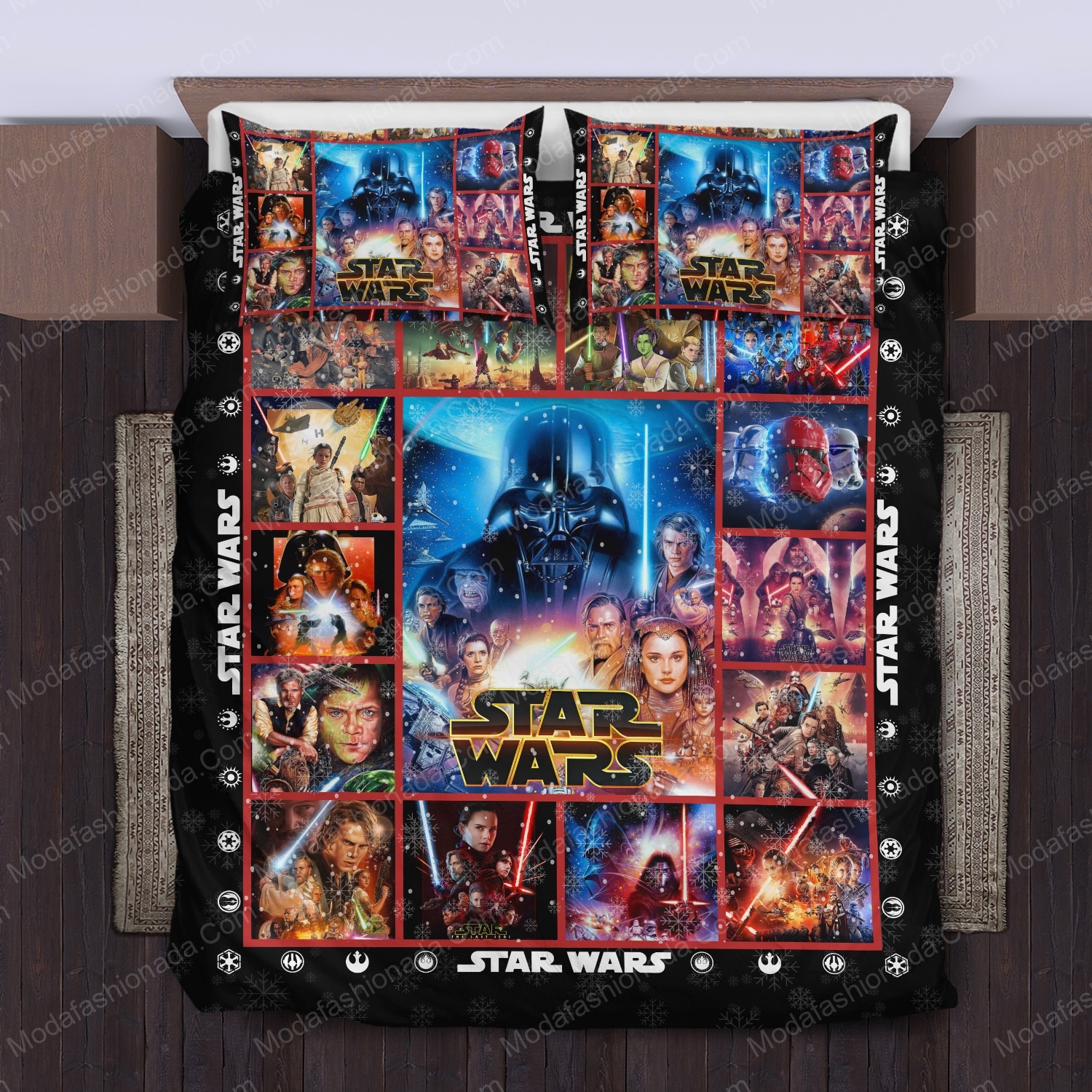 Star Wars Christmas Merry Christmas Bedding Sets - Modafashionada.Com