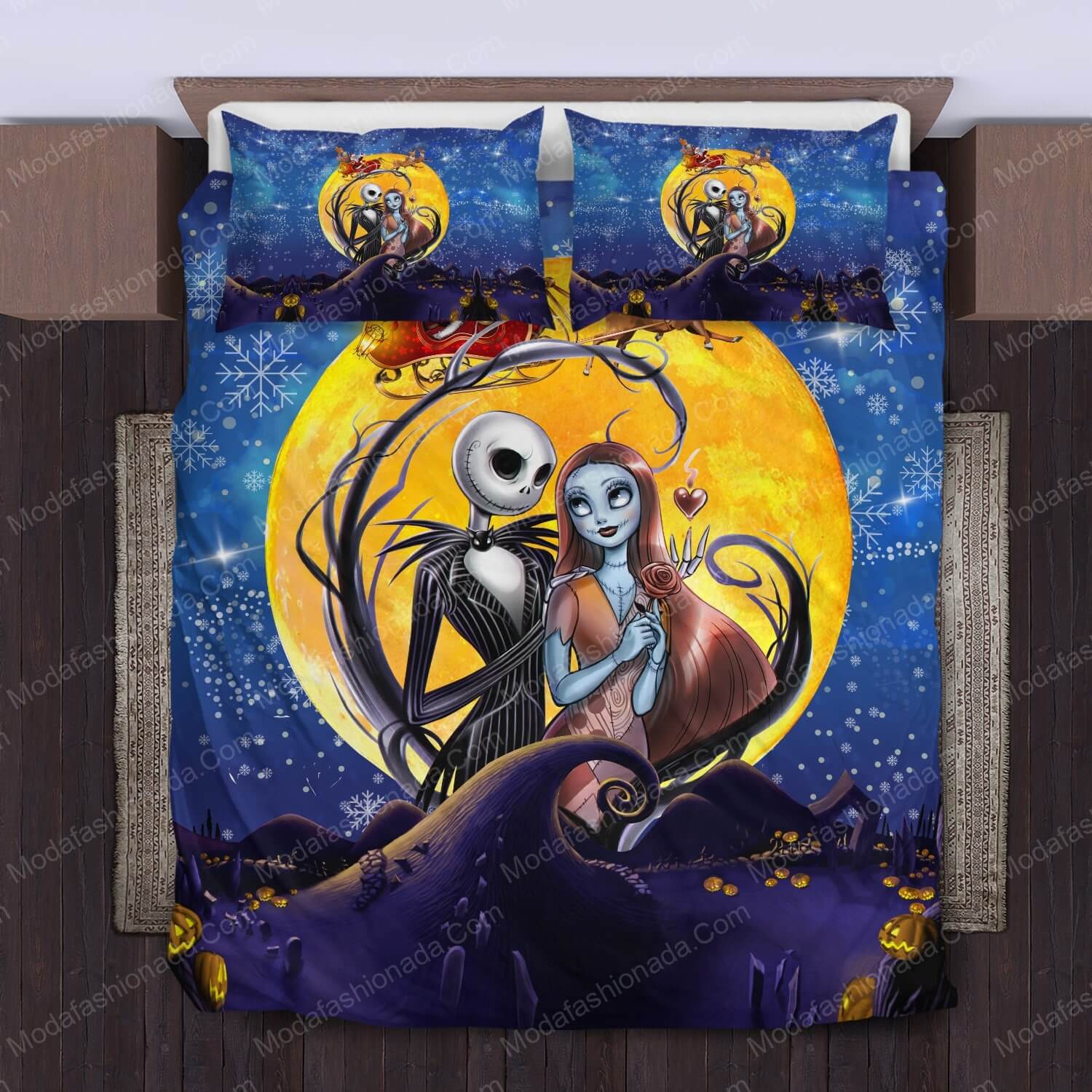The Nightmare Before Christmas Bed Sets Bedding Sets - Modafashionada.Com