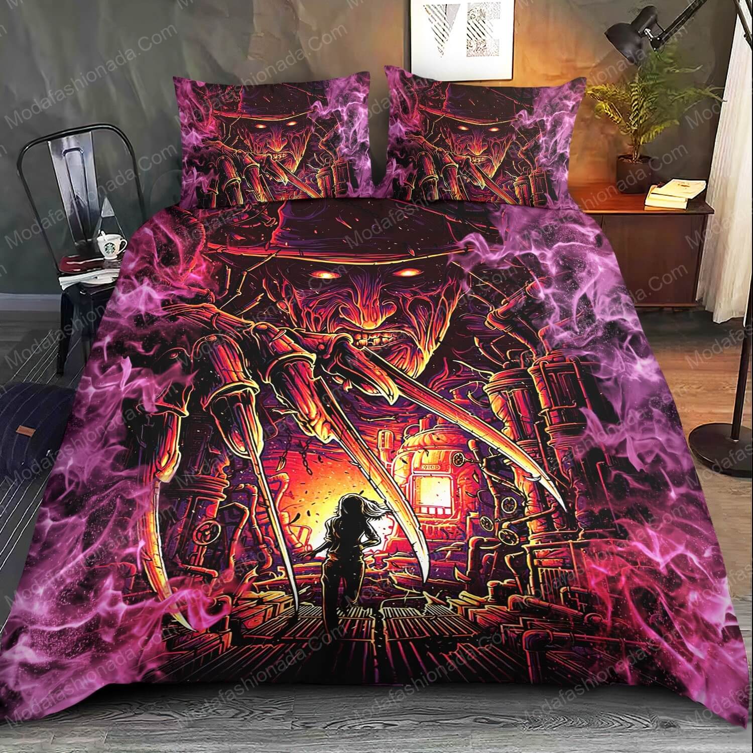 Freddy’s Coming for You Bed Sets Bedding Sets - Modafashionada.Com Freddy’s Coming for You Bed Sets Bedding Sets - Modafashionada.Com