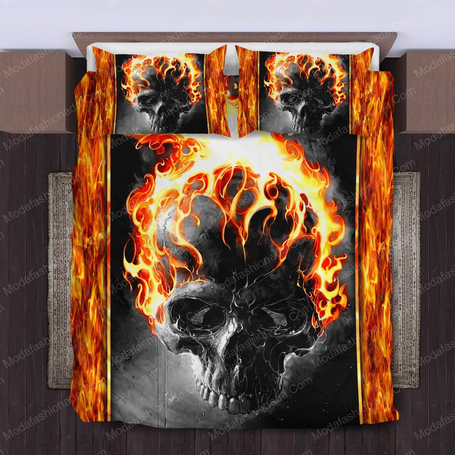 Ghost Rider Halloween Horror Bedding Sets - Modafashionada.Com