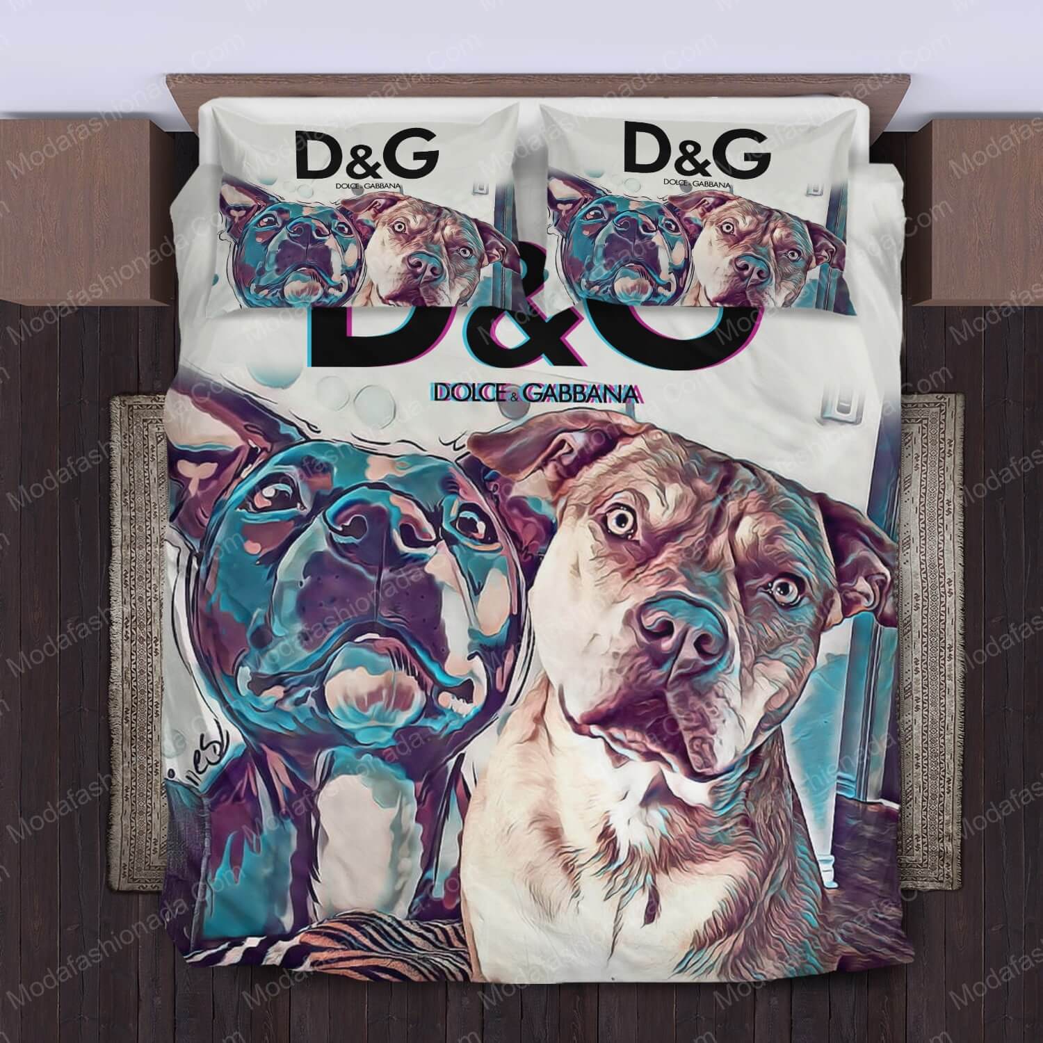 Pitbull Dolce & Gabbana Bed Sets Bedding Sets - Modafashionada.Com