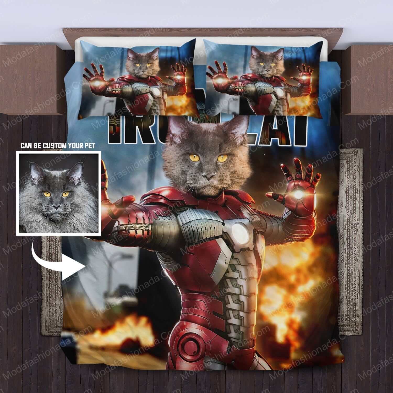 Custom Iron Man Cat Bedding Sets - Modafashionada.Com