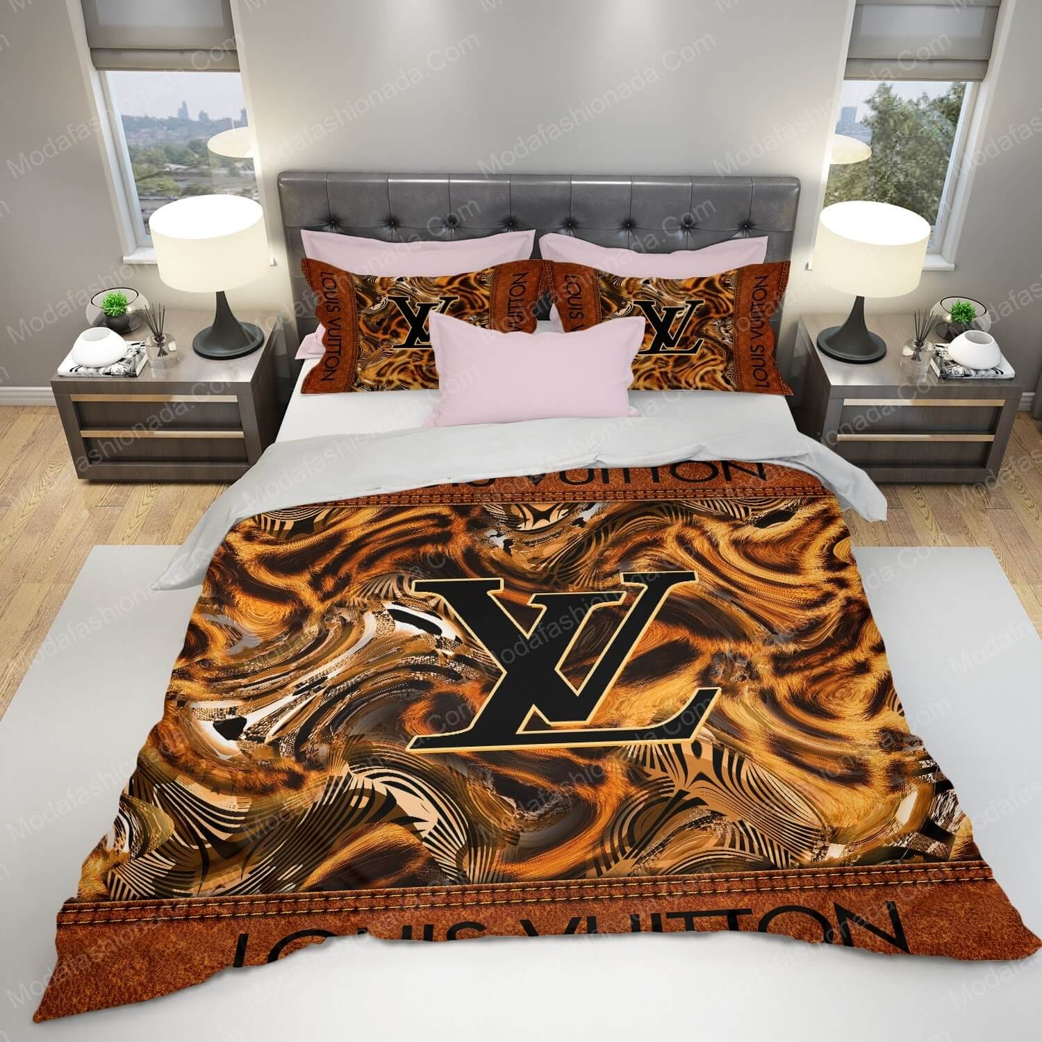 Leopard Louis Vuitton Bedding Sets - Modafashionada.Com Leopard Louis Vuitton Bedding Sets - Modafashionada.Com