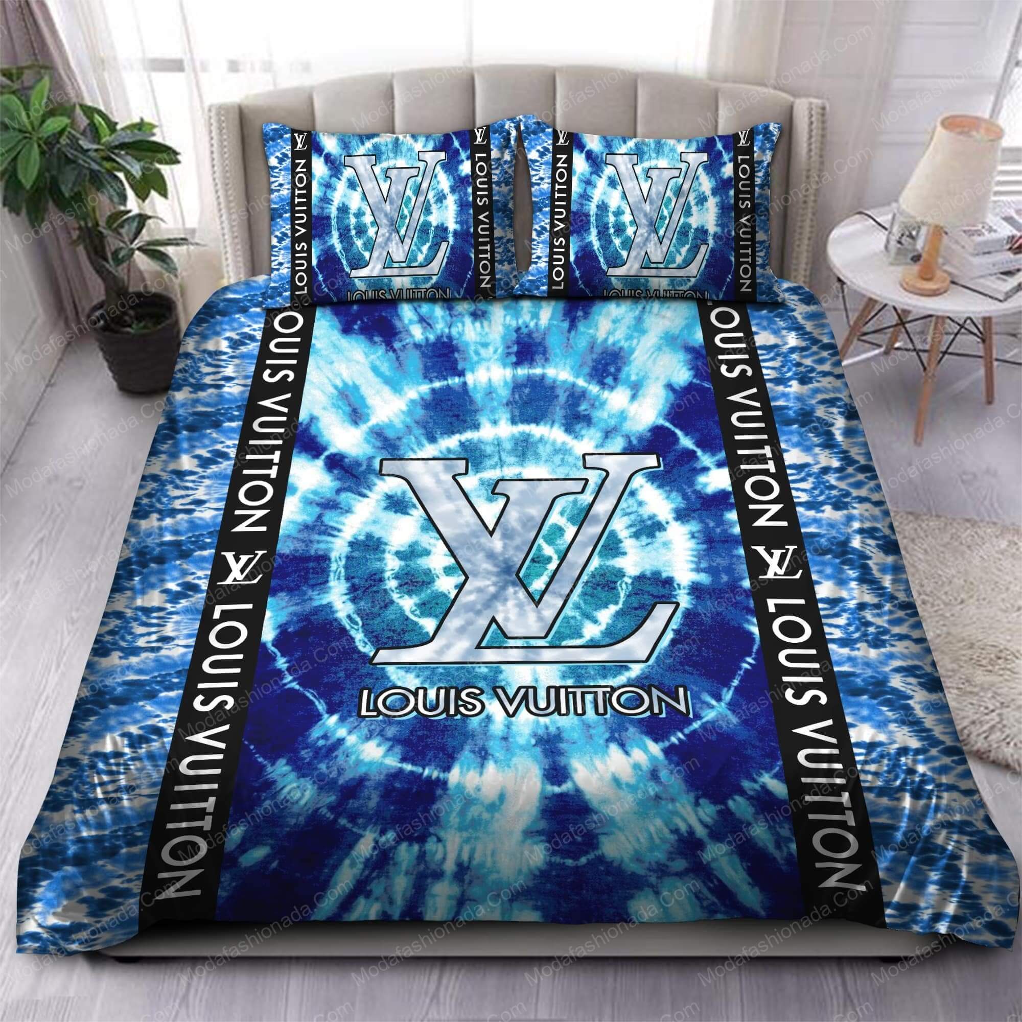 Tie Dye Louis Vuitton Bedding Sets - Modafashionada.Com