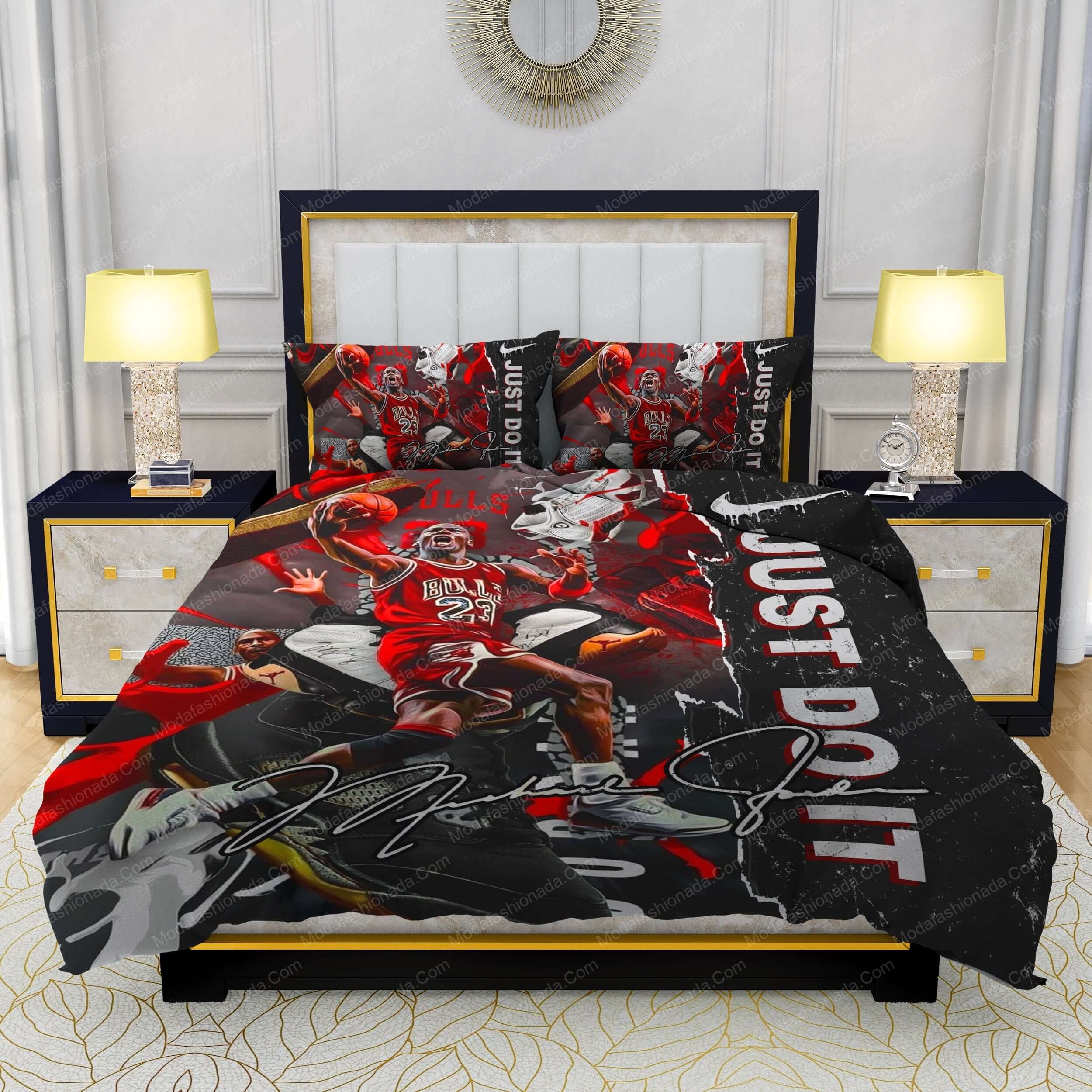 Legend Michael Jordan 23 Nike Bedding Sets - Modafashionada.Com