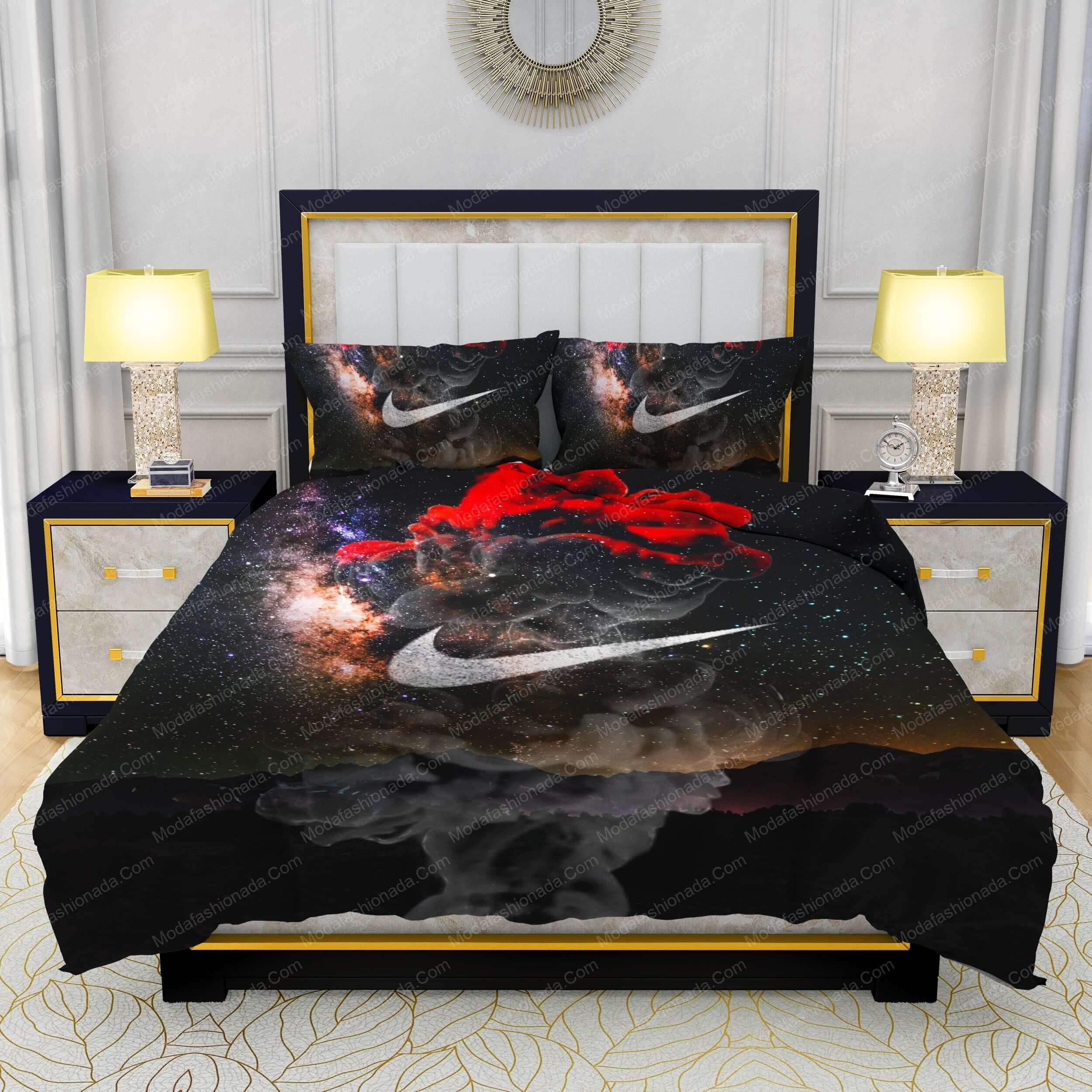Famous Nike Design & Quality Comfortable 4 Pieces Bedding Sets - Modafashionada.Com