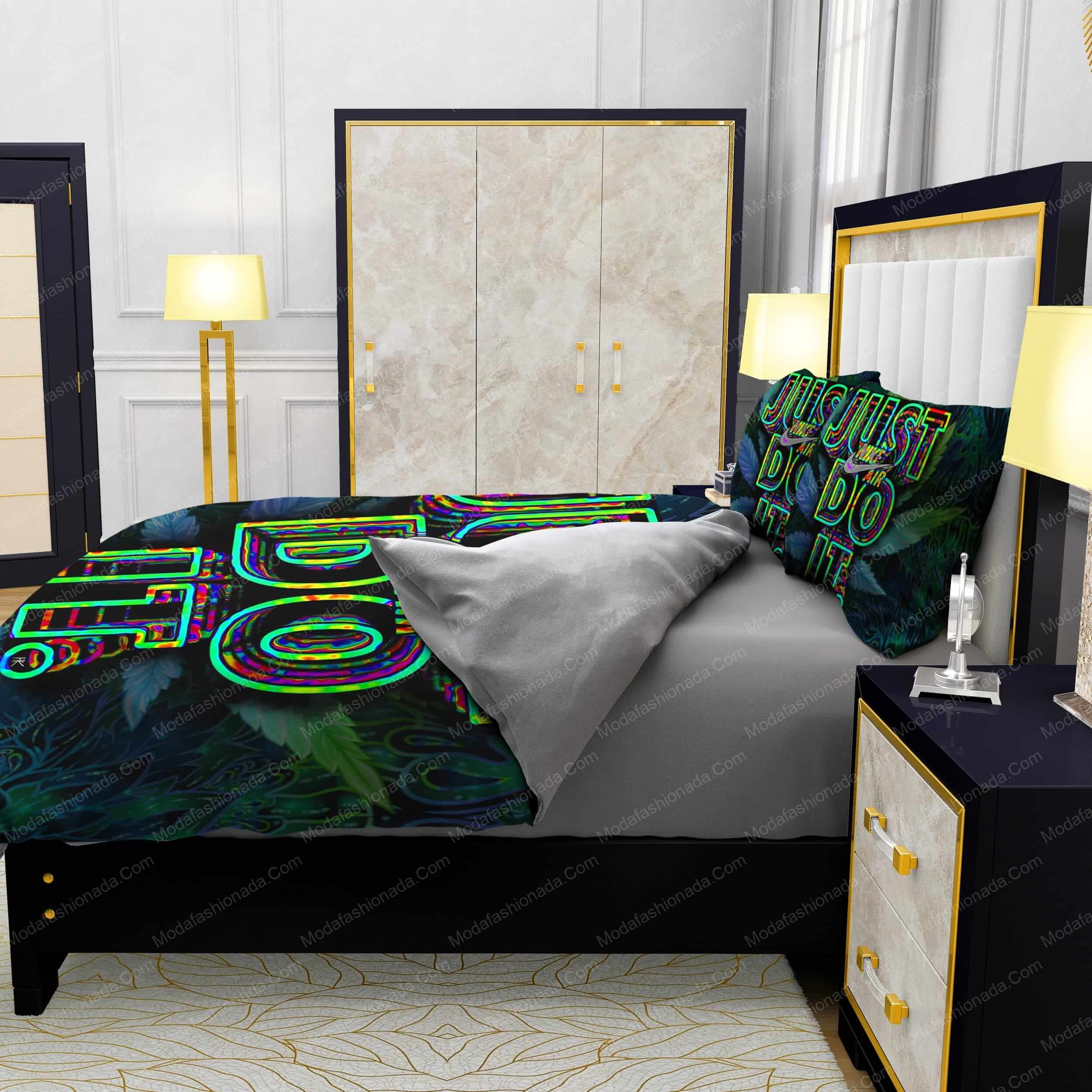 Famous Nike Weed Design & Quality Comfortable 4 Pieces Bedding Sets - Modafashionada.Com Famous Nike Weed Design & Quality Comfortable 4 Pieces Bedding Sets - Modafashionada.Com