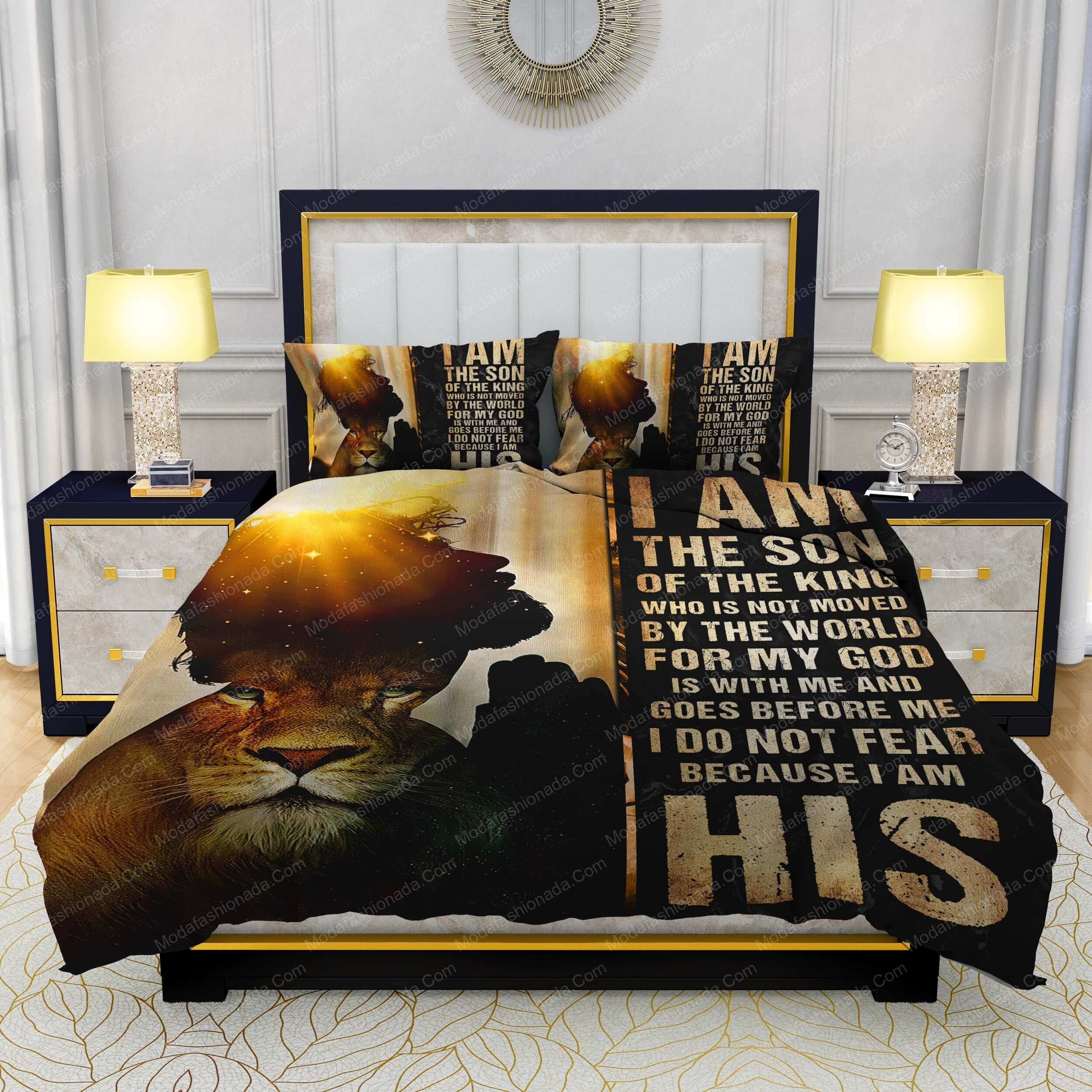God, I Am The Son  Of The King Bedding Sets - Modafashionada.Com