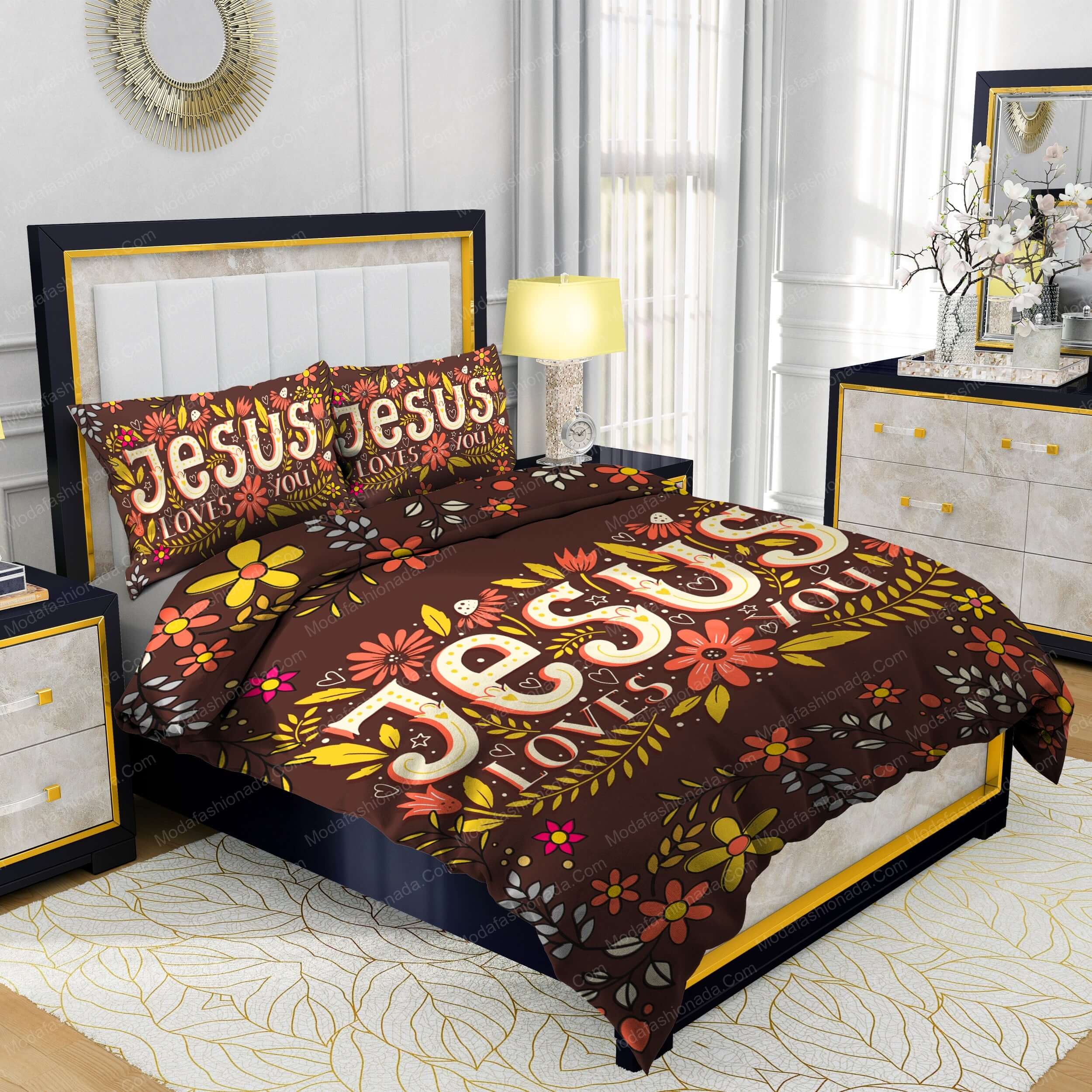 Jesus Loves You Bedding Sets - Modafashionada.Com Jesus Loves You Bedding Sets - Modafashionada.Com