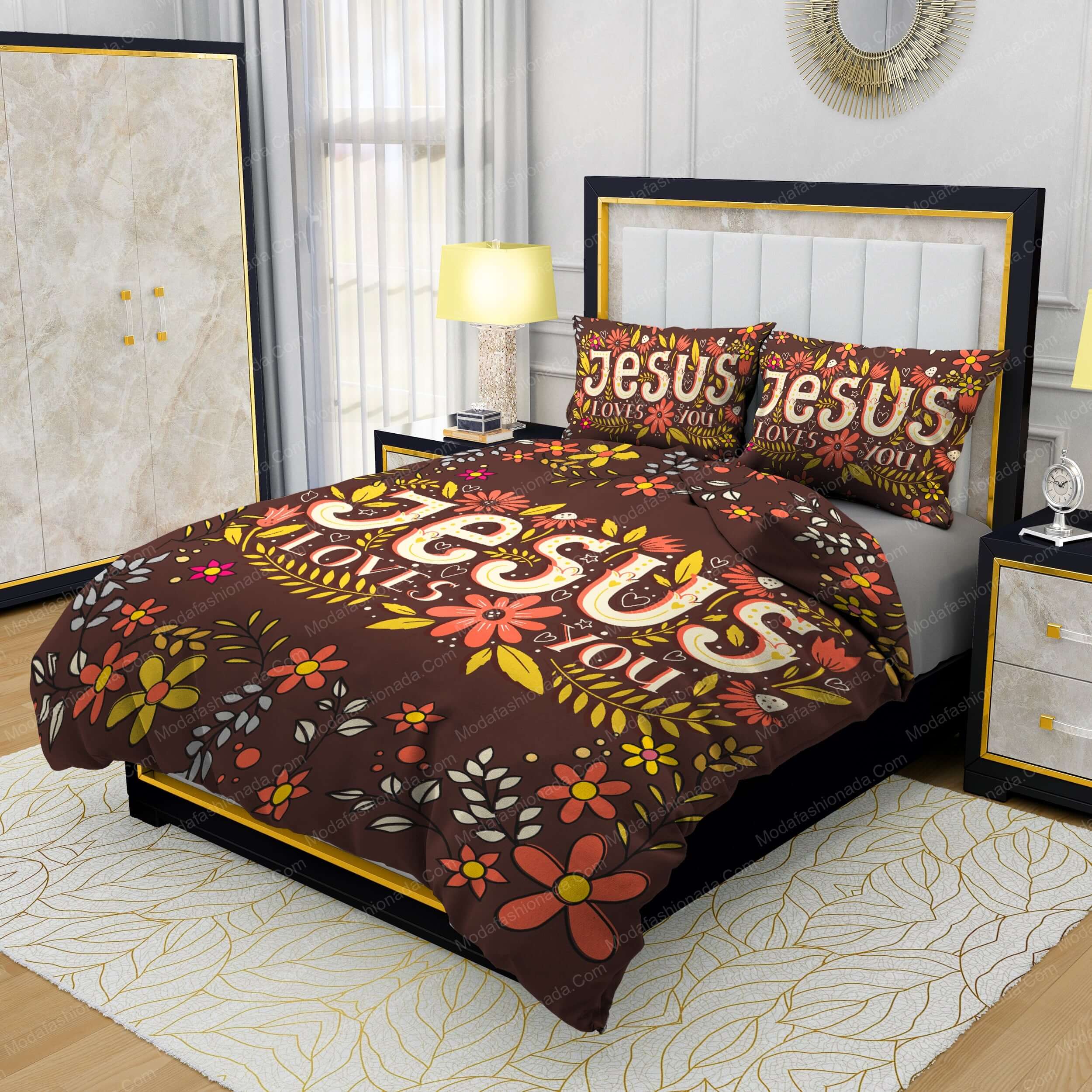 Jesus Loves You Bedding Sets - Modafashionada.Com Jesus Loves You Bedding Sets - Modafashionada.Com