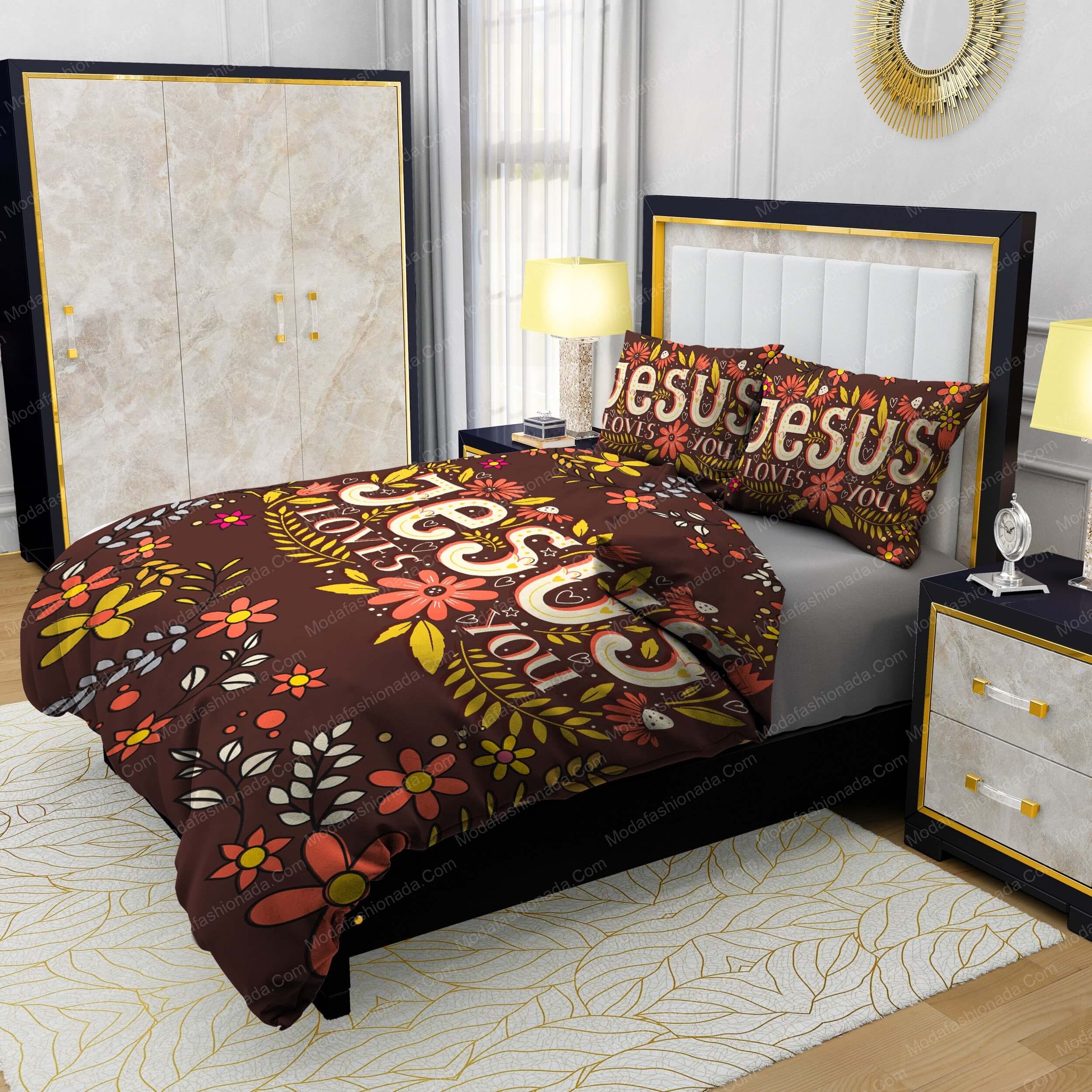 Jesus Loves You Bedding Sets - Modafashionada.Com Jesus Loves You Bedding Sets - Modafashionada.Com