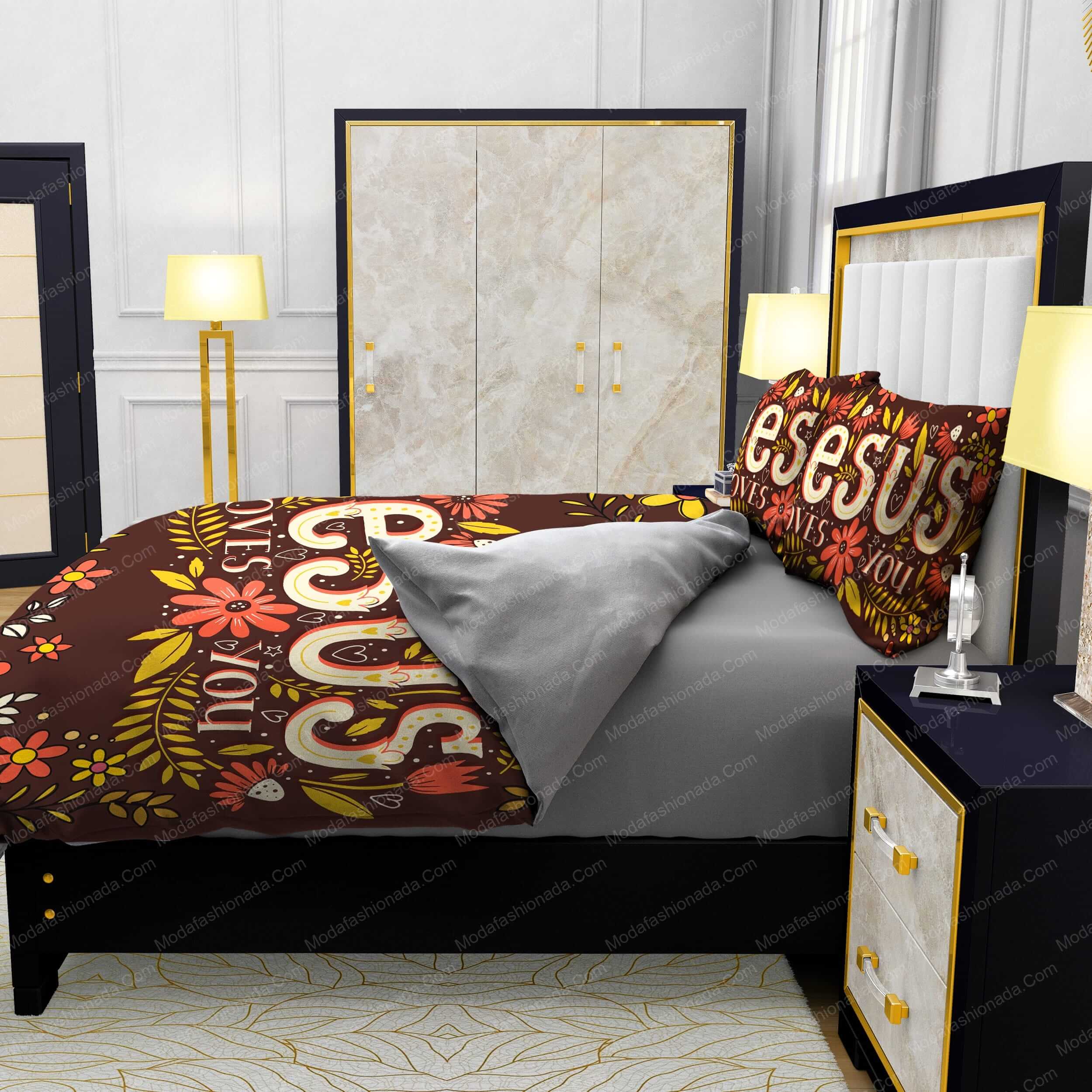 Jesus Loves You Bedding Sets - Modafashionada.Com Jesus Loves You Bedding Sets - Modafashionada.Com