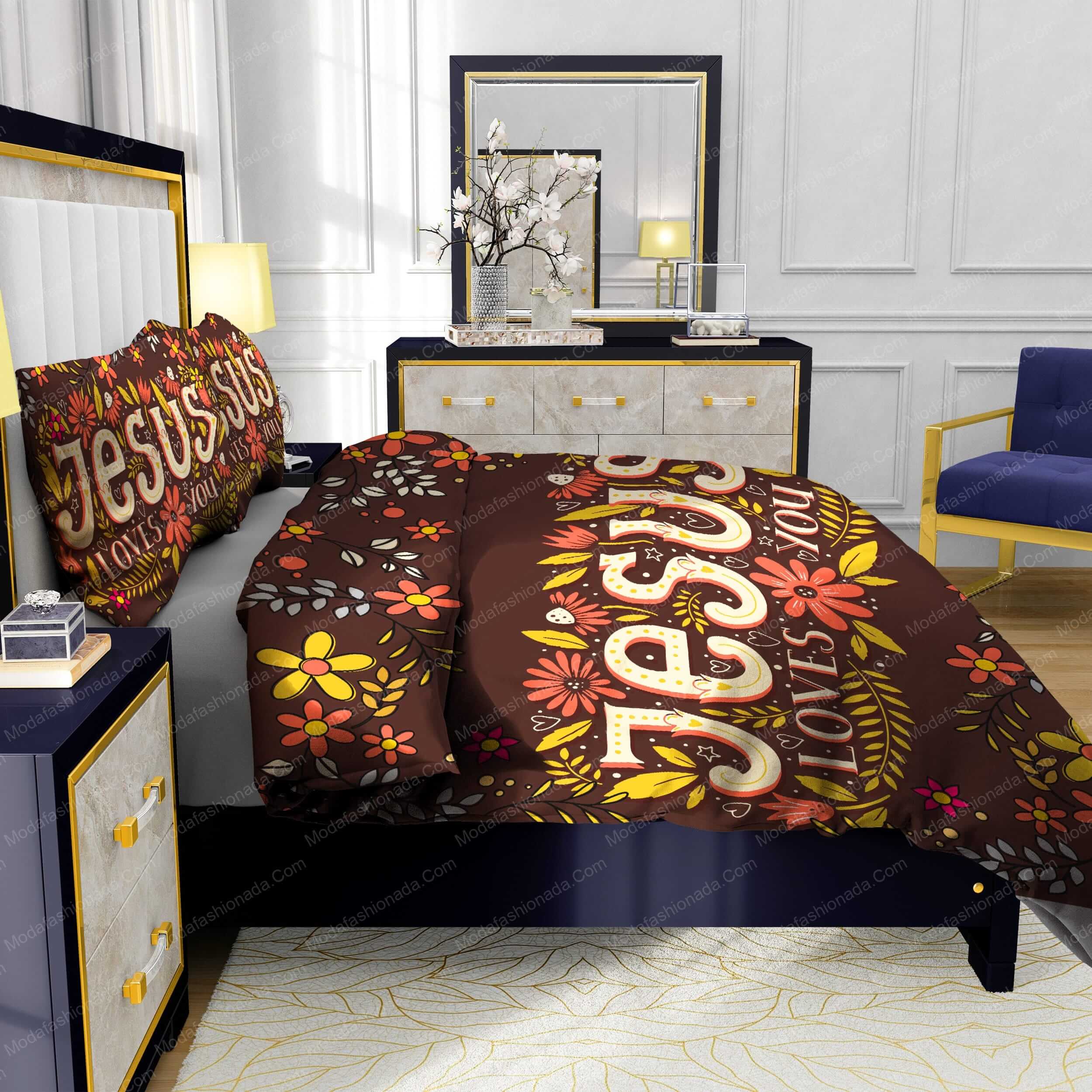 Jesus Loves You Bedding Sets - Modafashionada.Com Jesus Loves You Bedding Sets - Modafashionada.Com