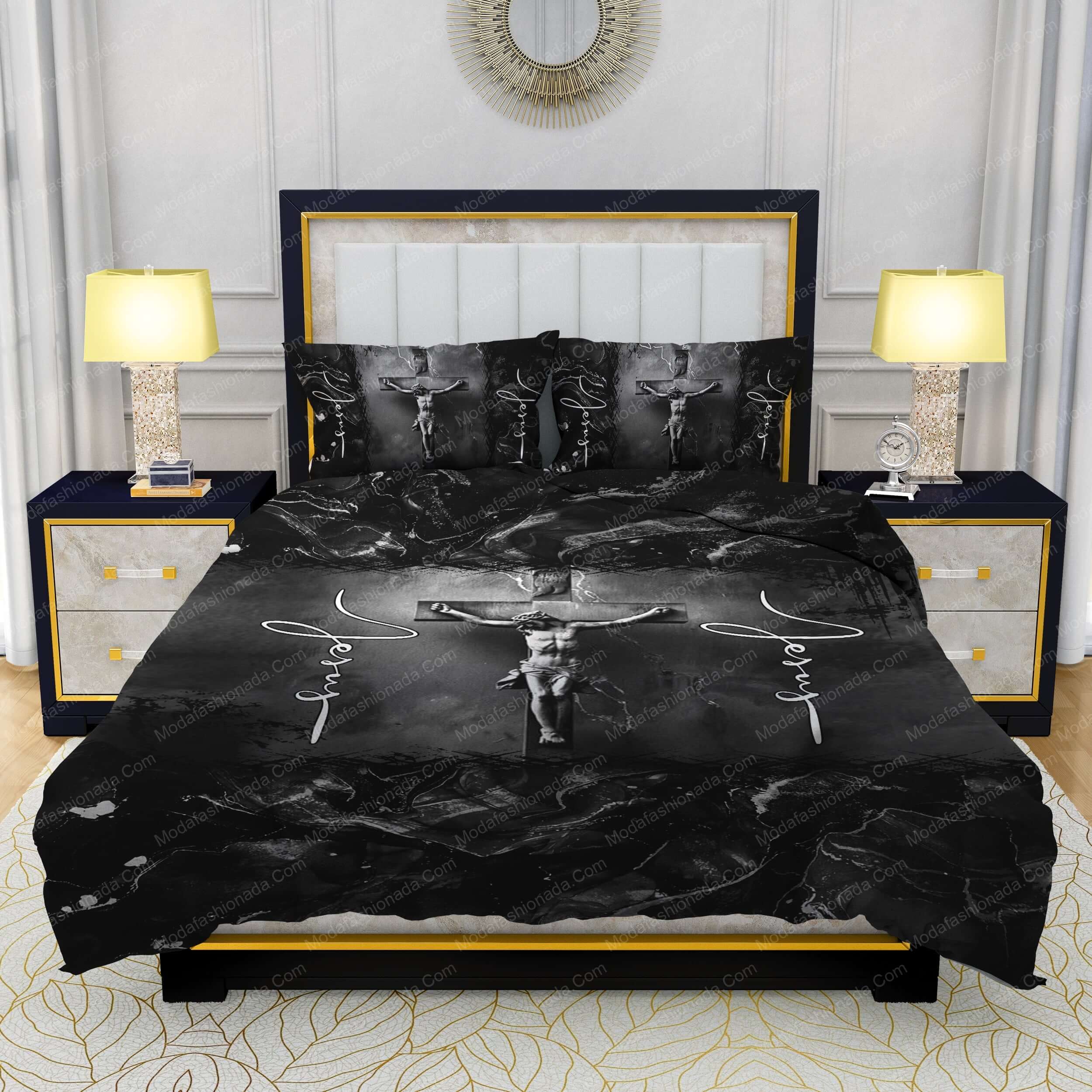 Jesus Our Lod and Savior Bedding Sets - Modafashionada.Com